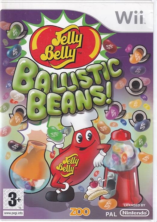 Jelly Belly Ballistic Beans - Wii (B Grade) (Used) (Eng) 